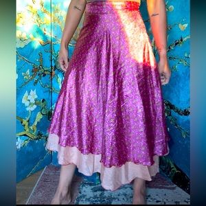 Wrap Skirt // Smoke Free Home